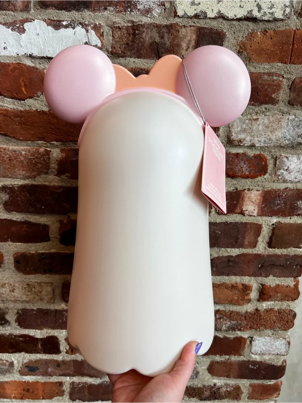 Disney Parks Halloween Pastel Cutie Ghost Minnie Mouse Light Up Blow Mold Figure